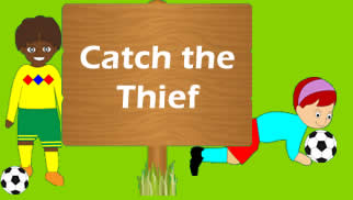 Dribbling exercise catch the thief