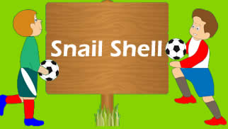 Exercise goalshots snail shell